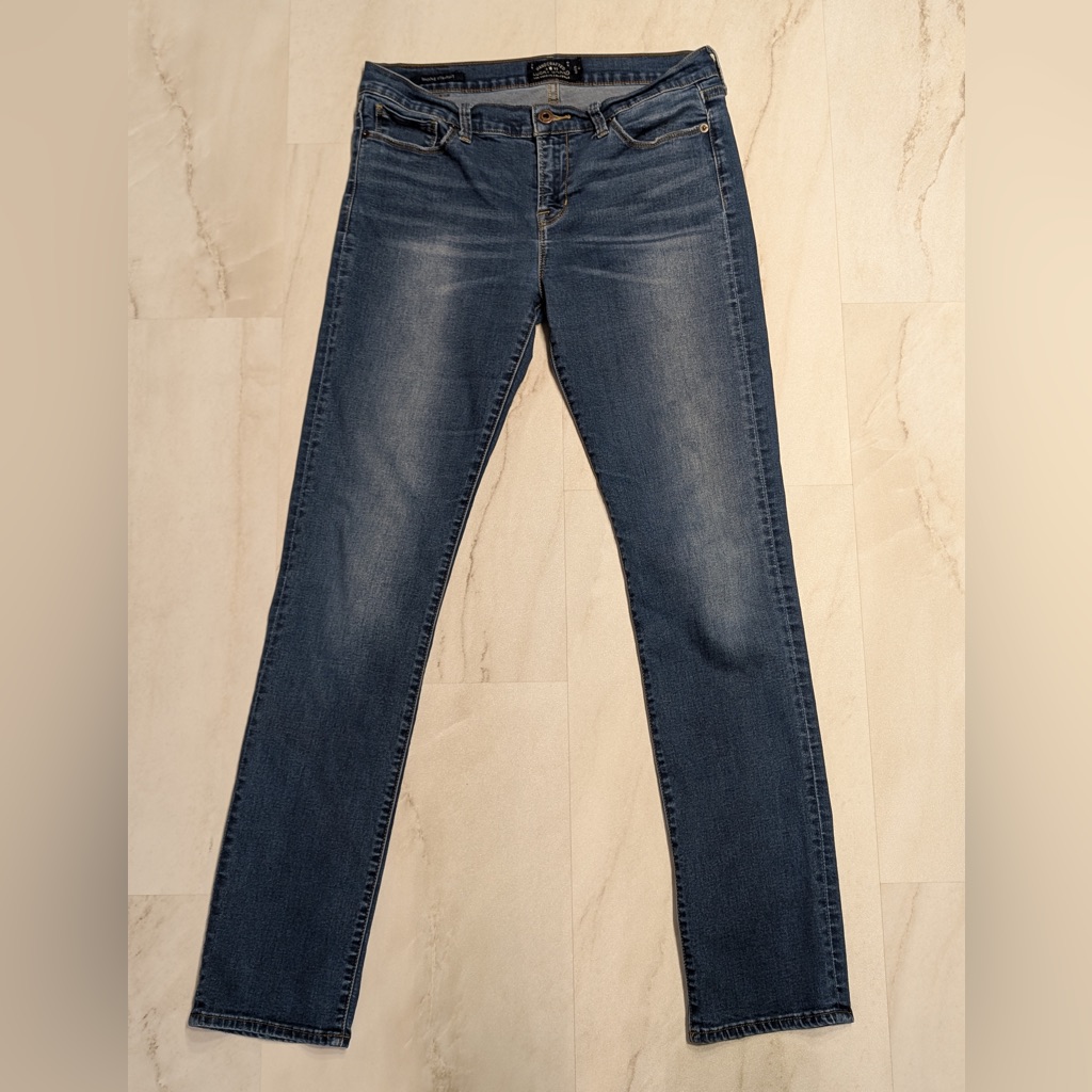 Lucky Brand Blue Straight Leg Denim